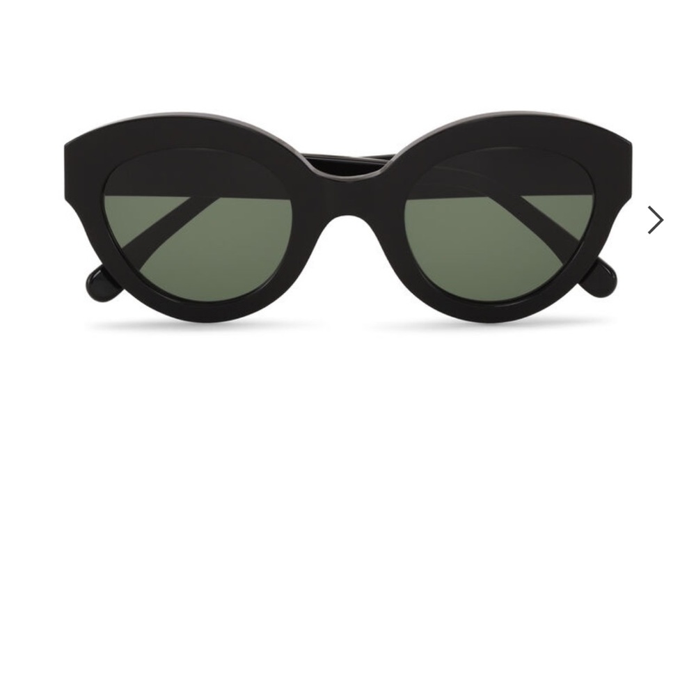 Ganni Chunky Round Sunglasses
